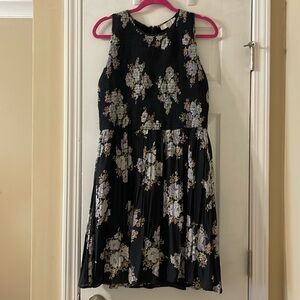 LOFT Floral Print Dress